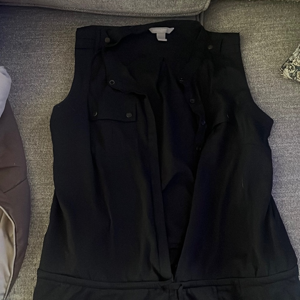 Banana republic black romper